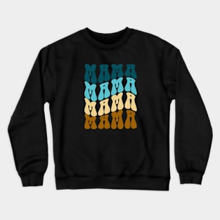 Retro Mama Shirt, Leopard Mama Shirt, Motherhood Shirt, Cute Mom Shirt,Mothers Day Gift, Mama T-shirt,Mom Life Shirt,Mama Shirt Crewneck Sweatshirt